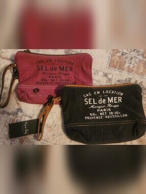 2 Myra Bag Pouch Wristlets - NWT